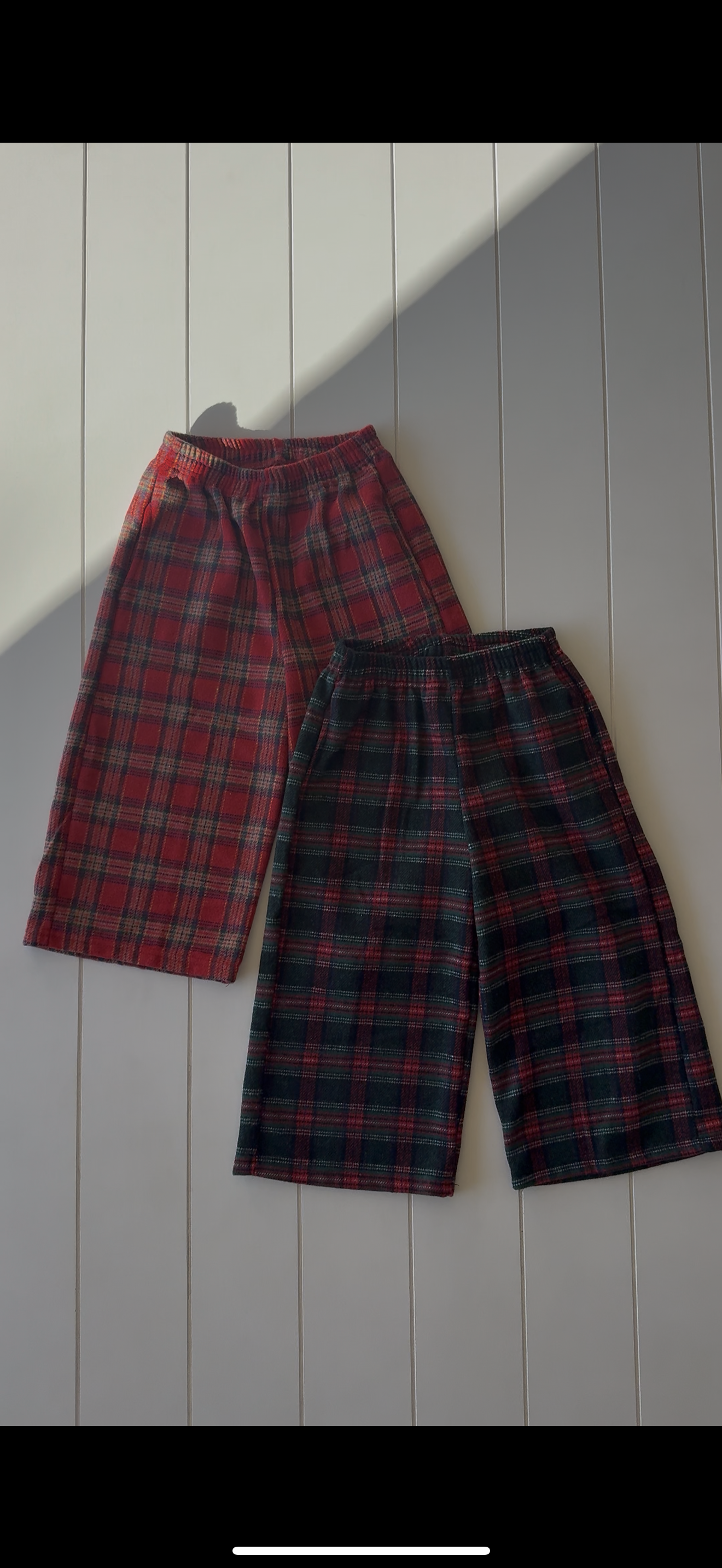 Plaid Pants