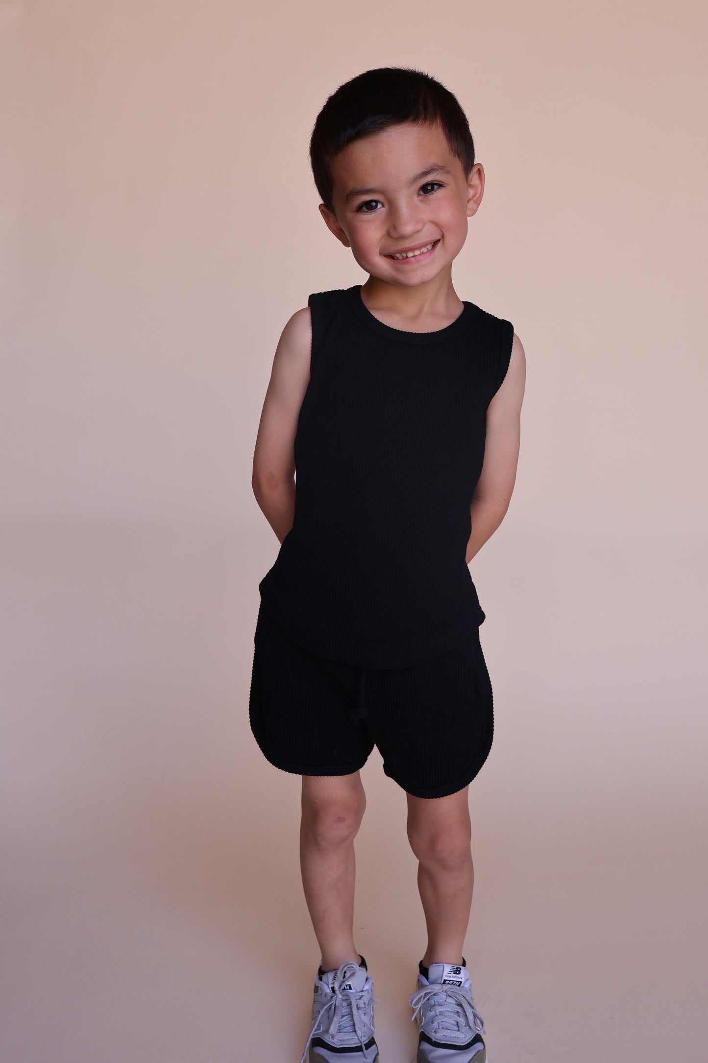 Ribbed Tank Short Set