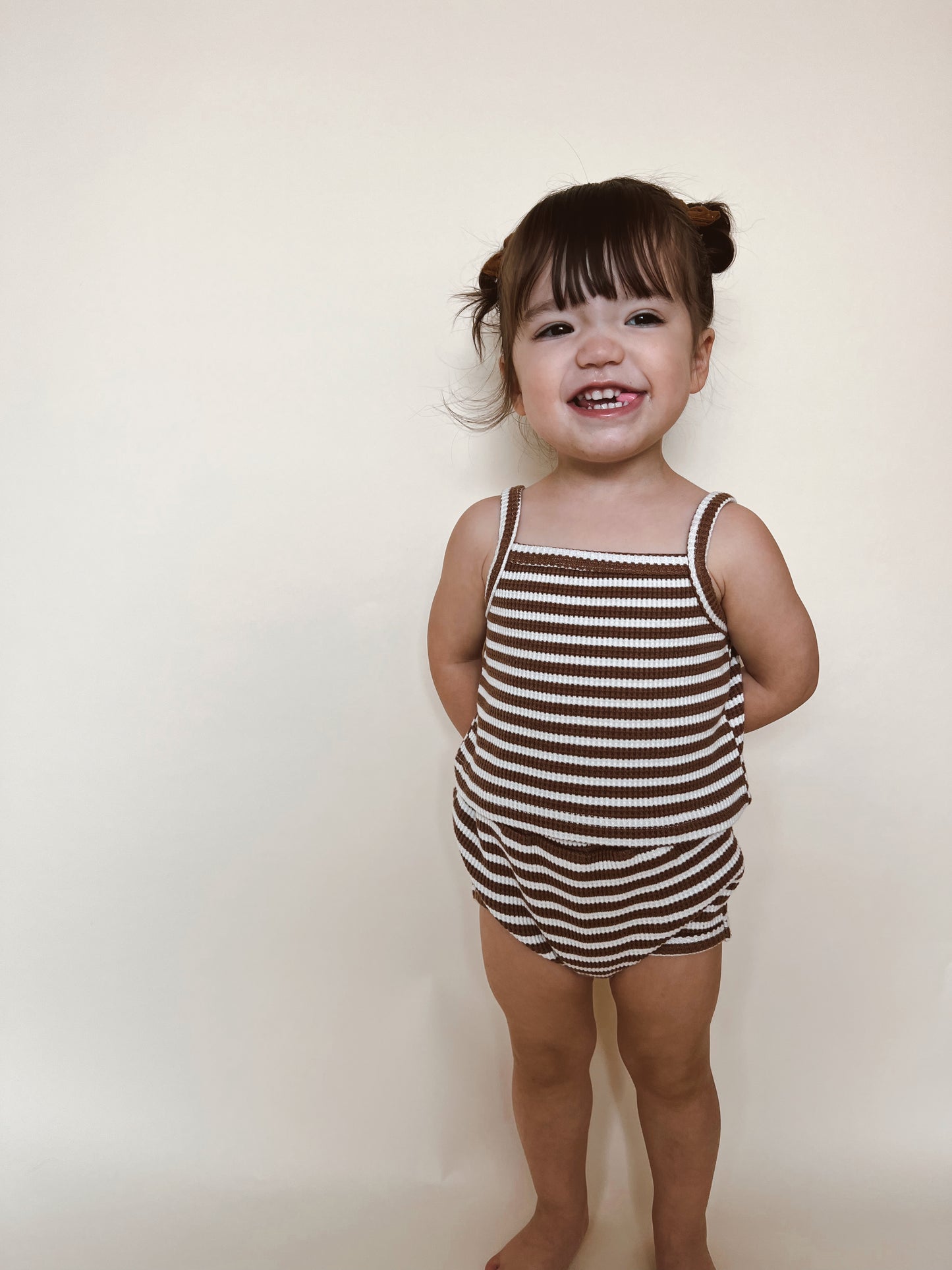 Stripe Tank Bloomer Set