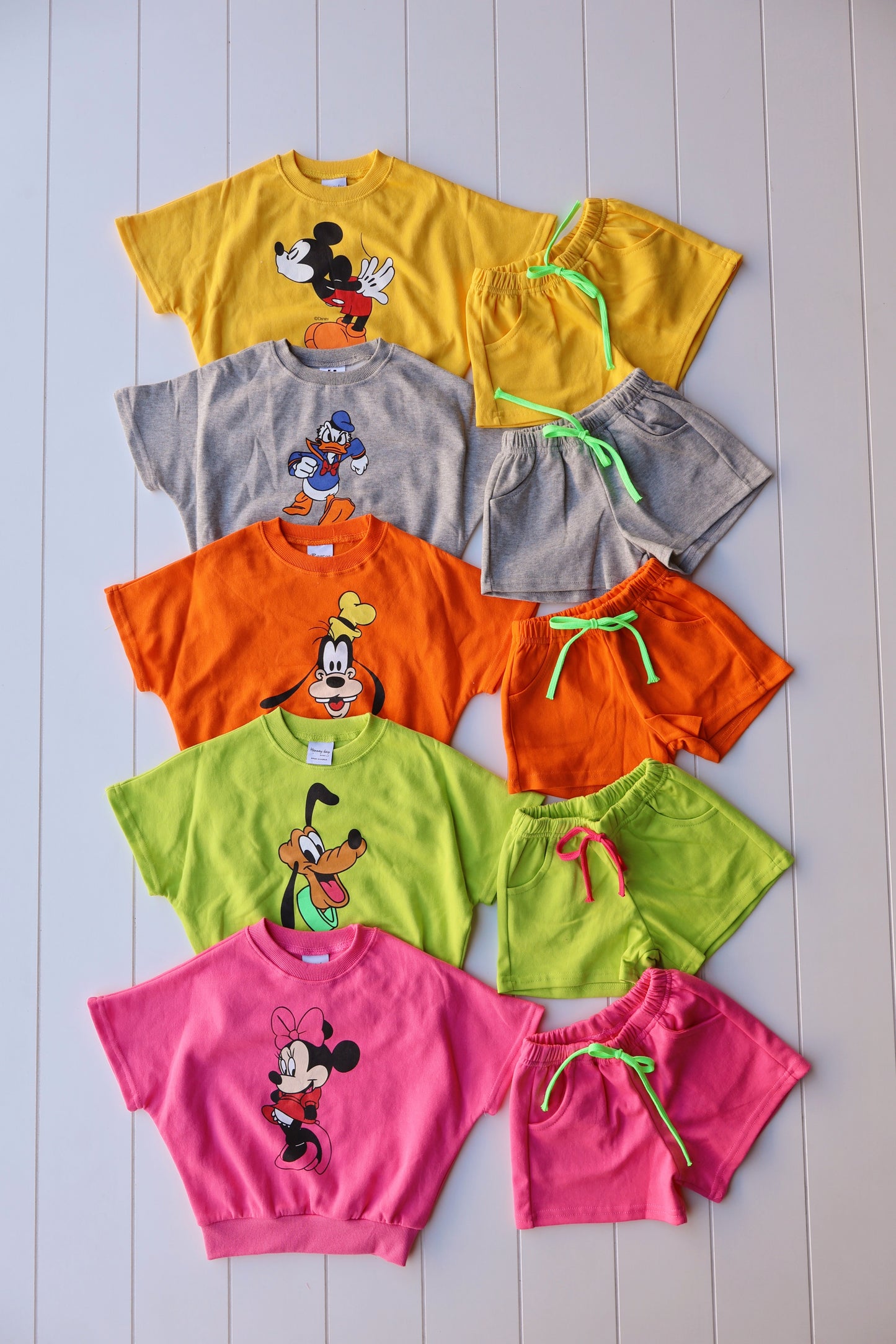 Mickey & Friends Short Set
