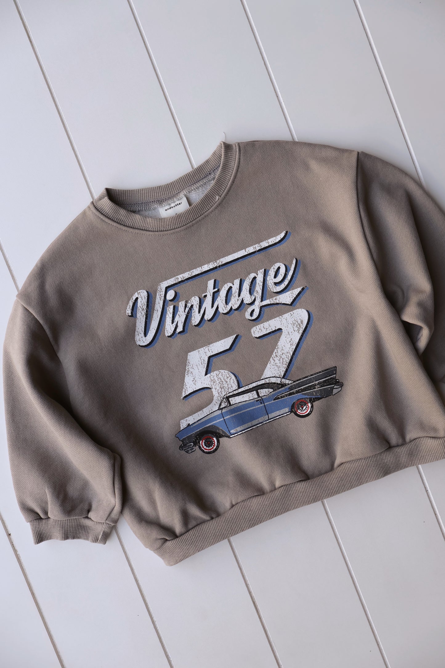 Vintage Car Crew Neck