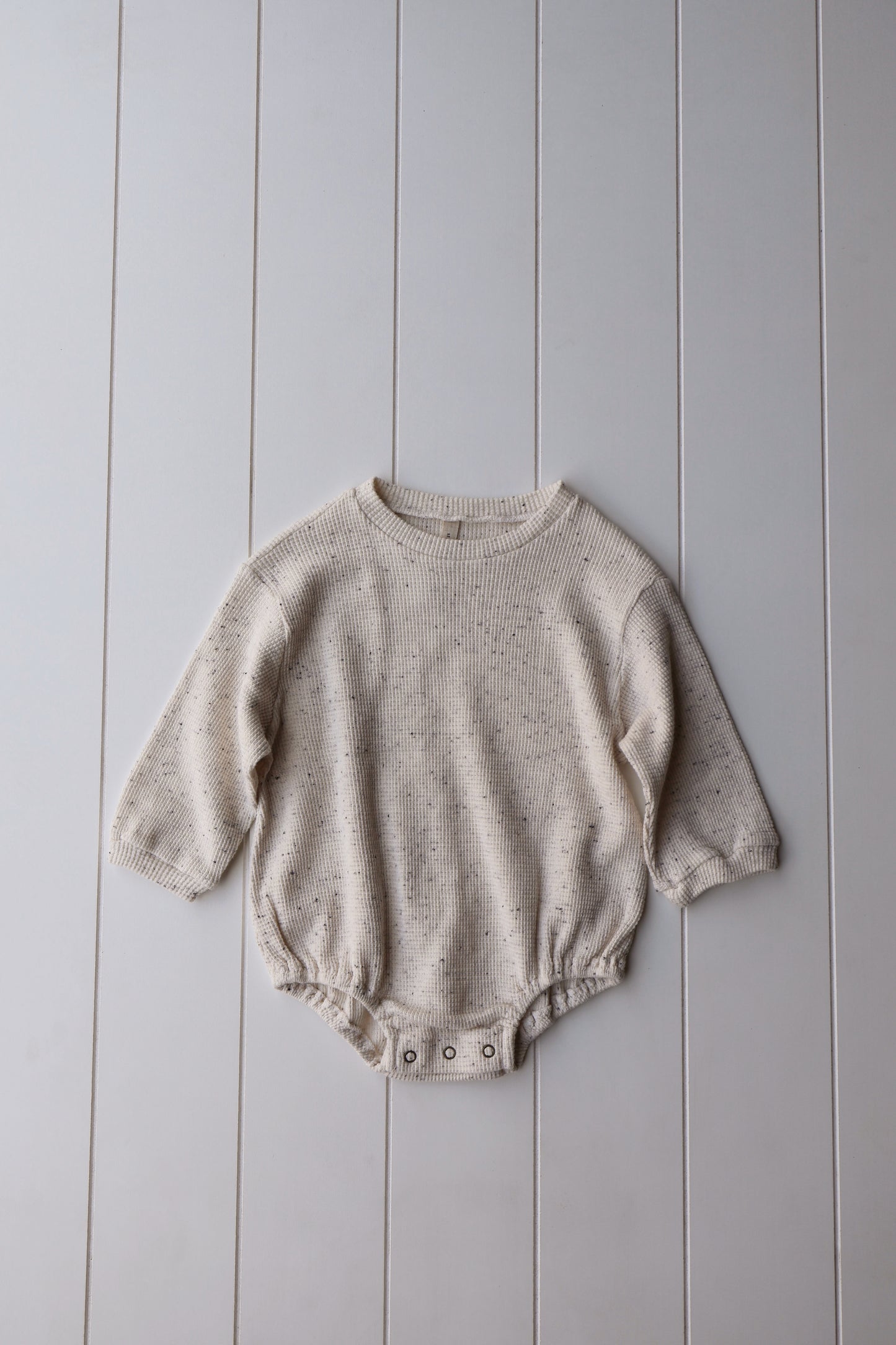 Speckle Waffle Bubble Onesie