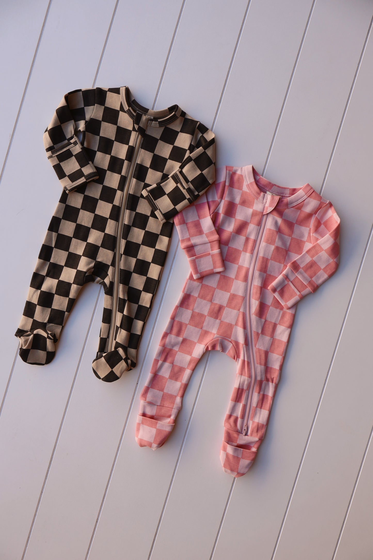 Checker Zip Sleepers