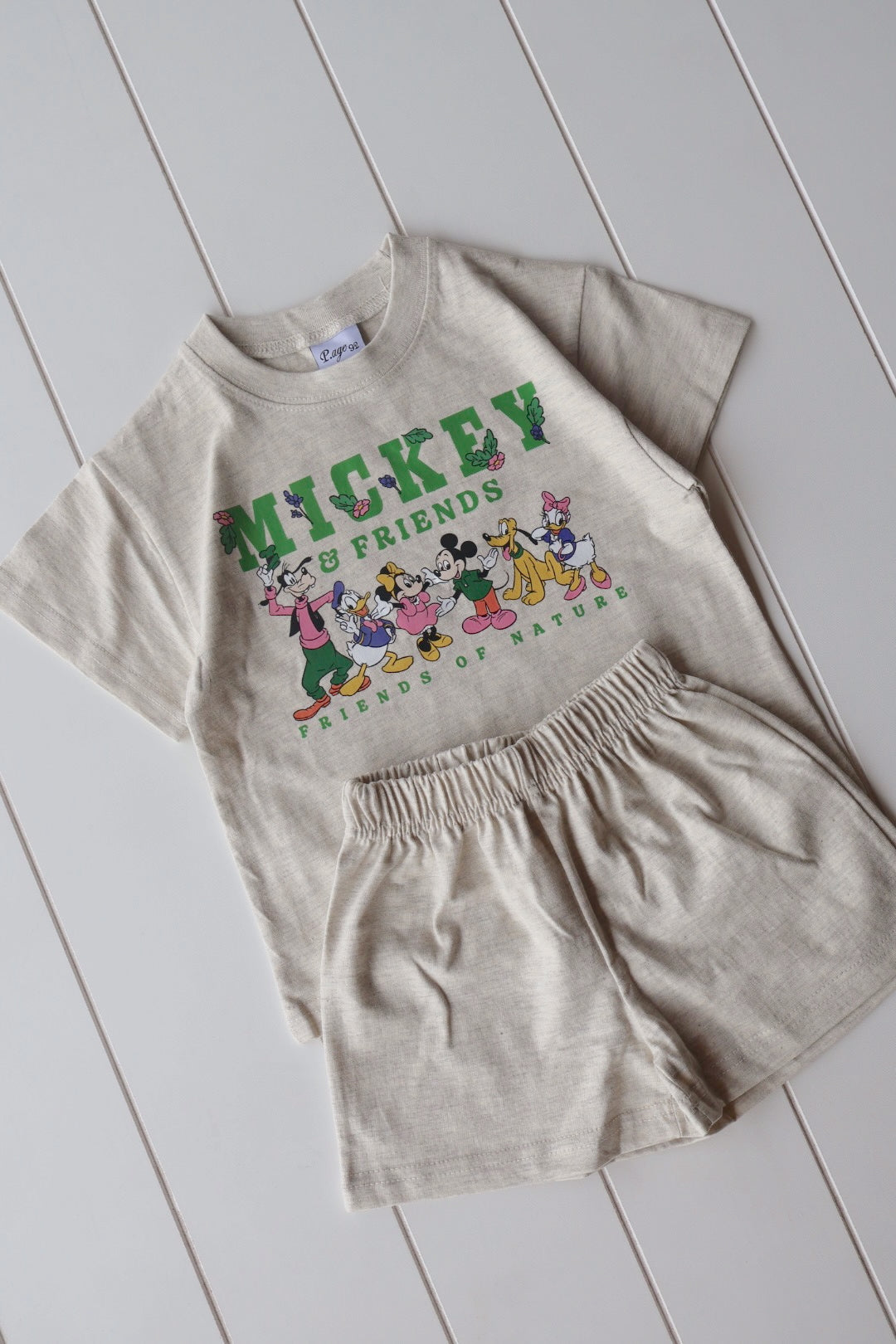 Mickey And Friends Short Set