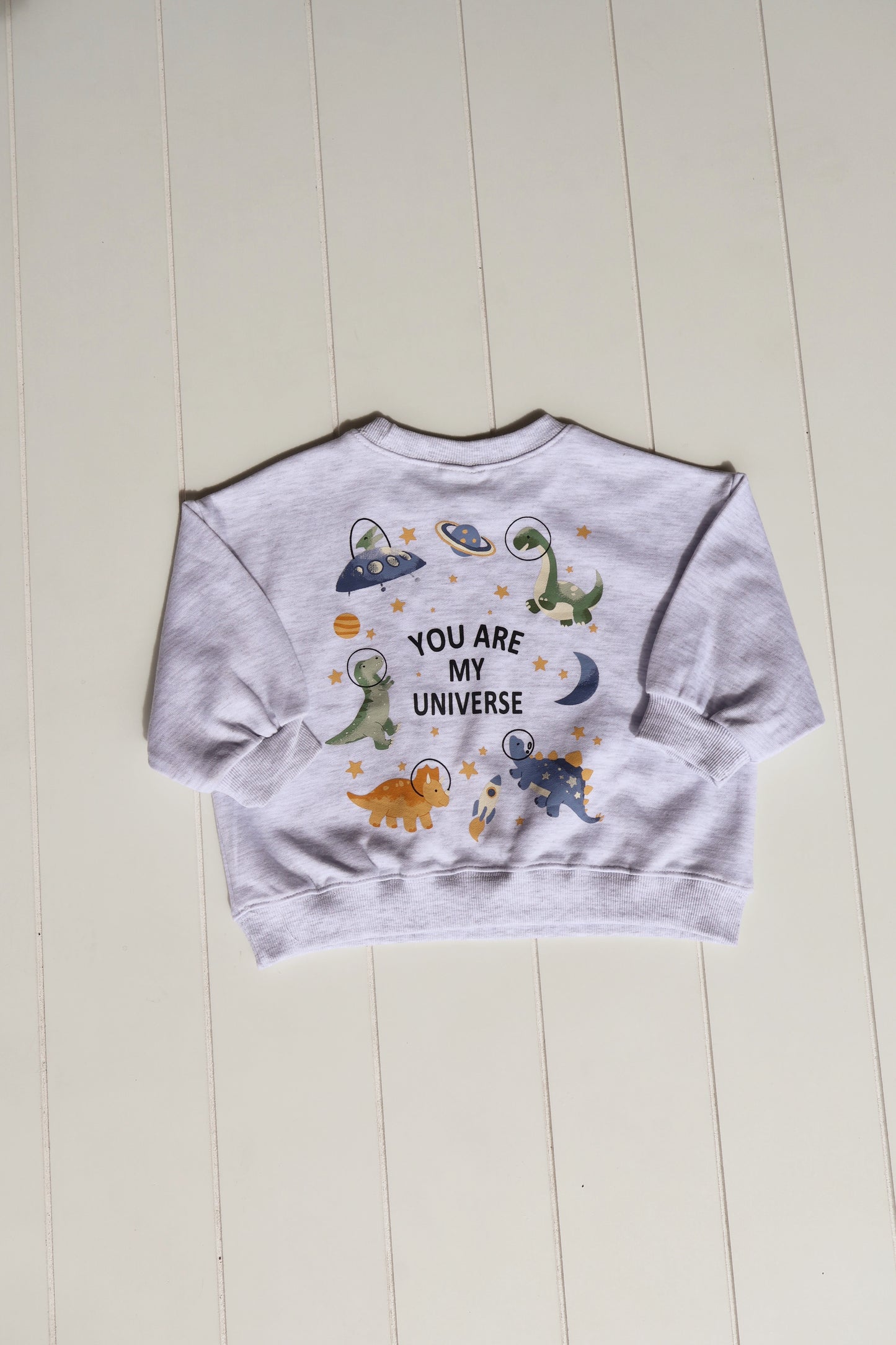 Space Dino Crew Neck