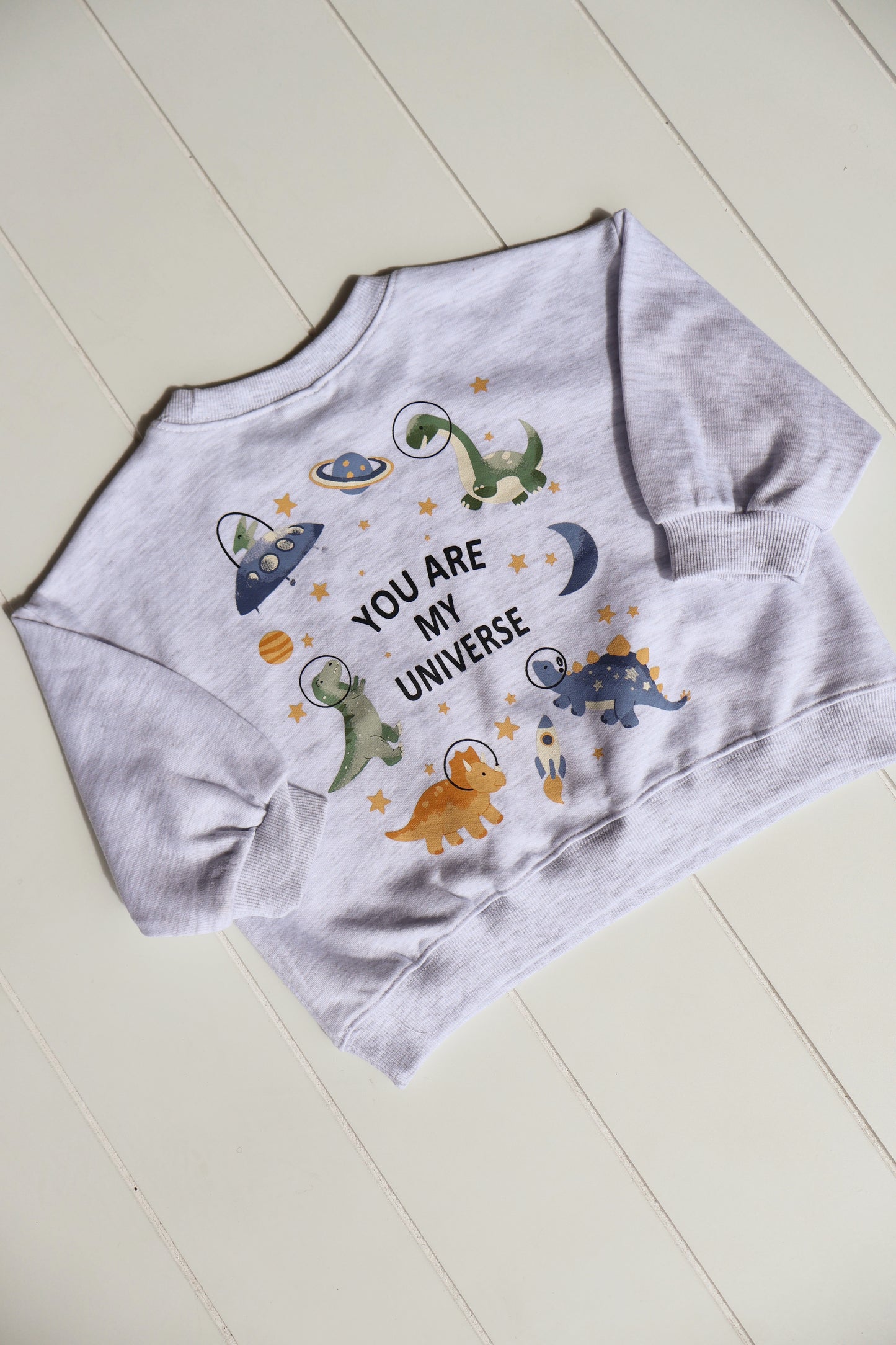 Space Dino Crew Neck