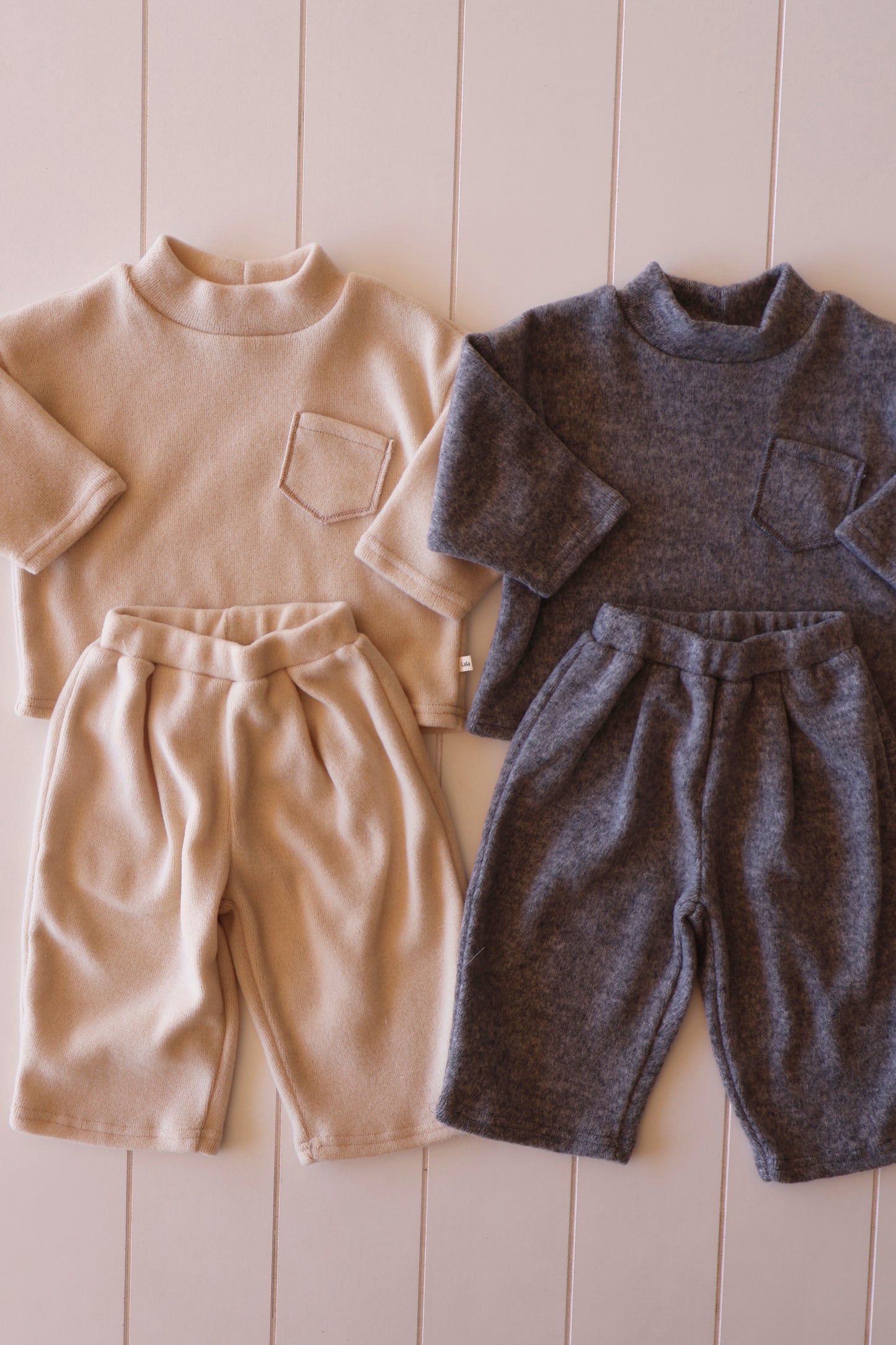 Cozy Mock Neck Set