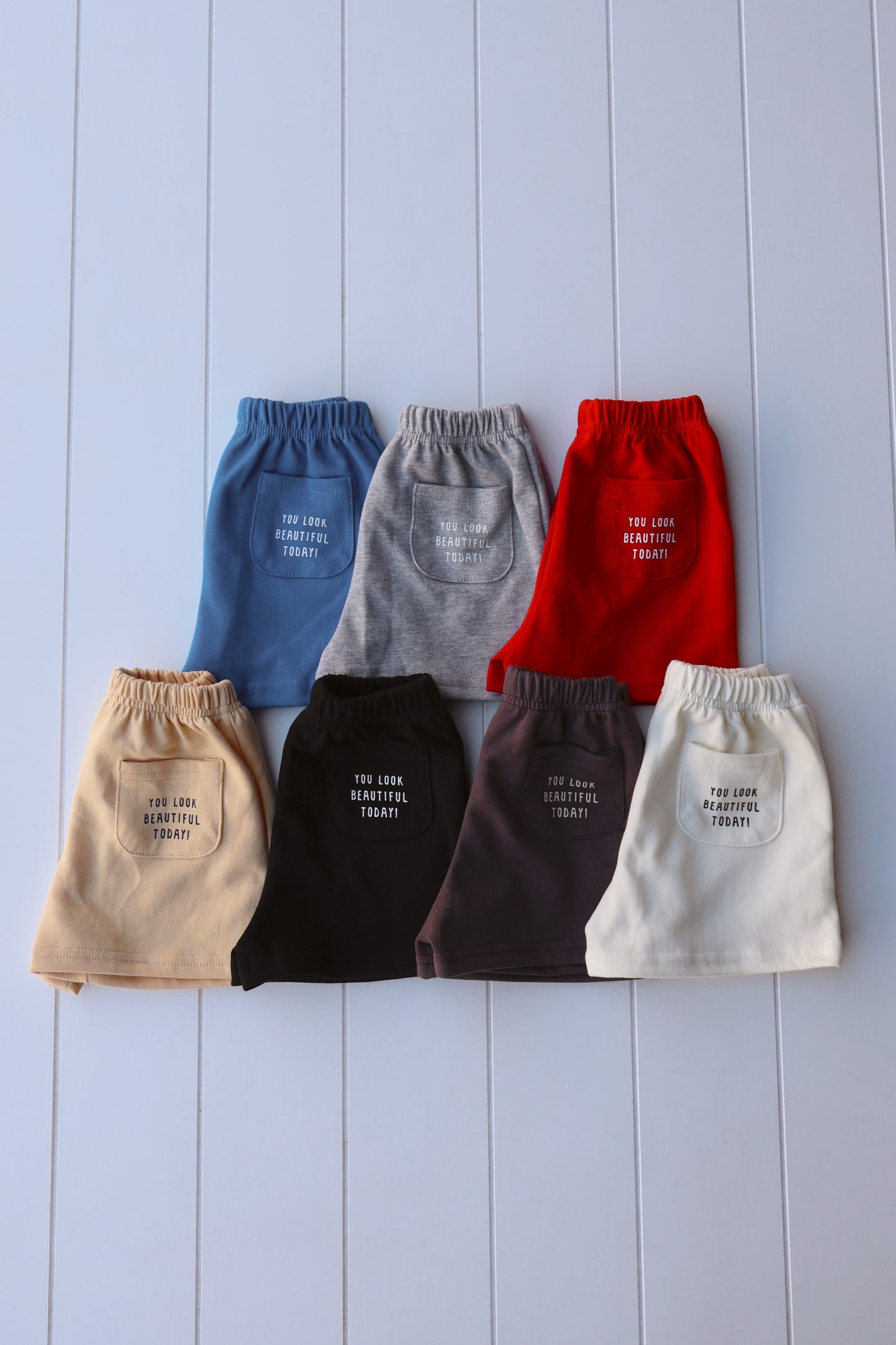 You Look Beautiful Pocket Shorts