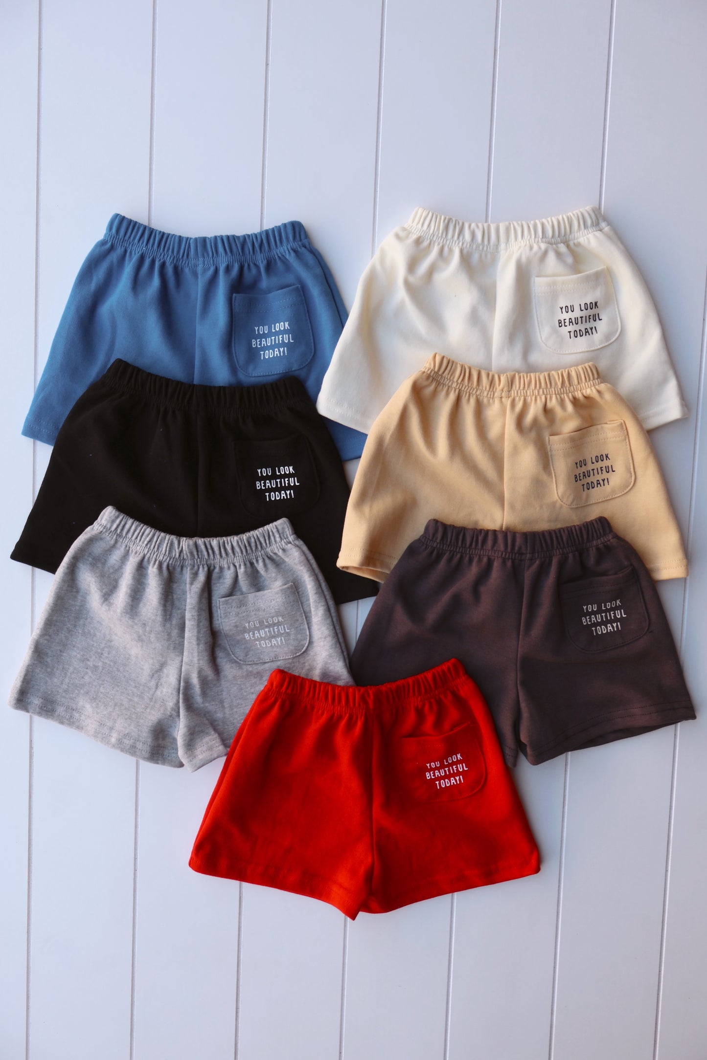 You Look Beautiful Pocket Shorts