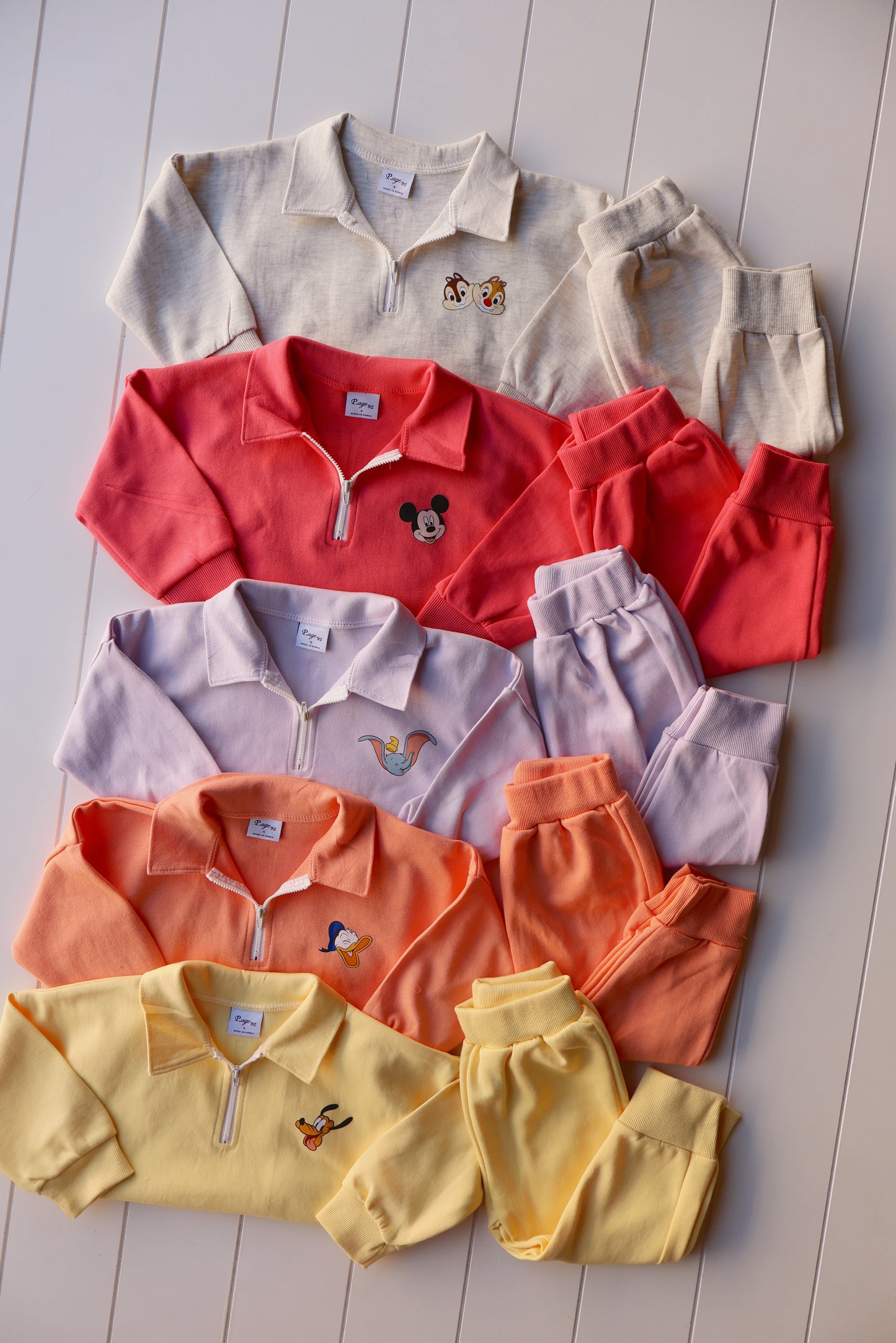 Spring Collared Disney Sweat Set