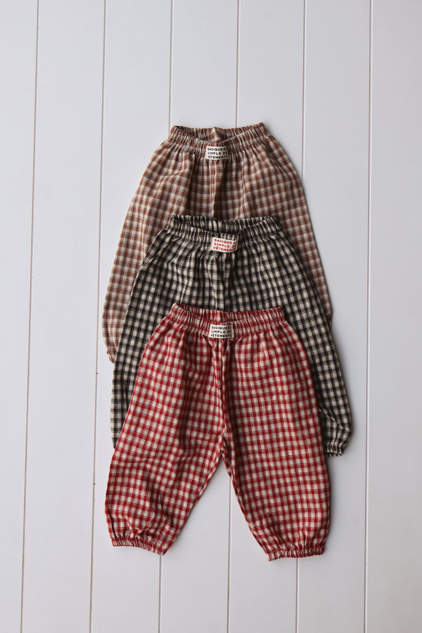 Gingham Fall Pants