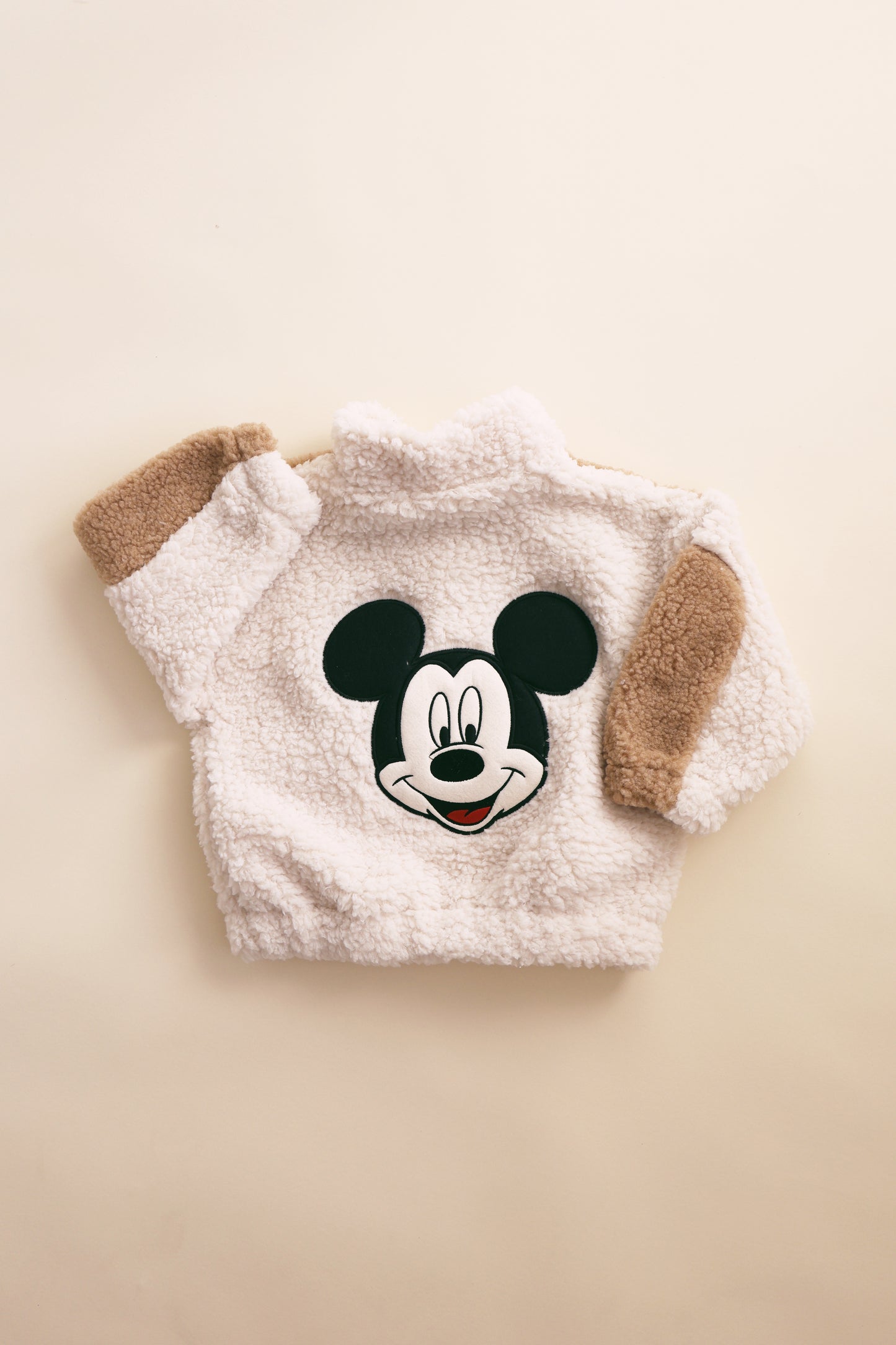 Sherpa Mickey Zip Up Jacket