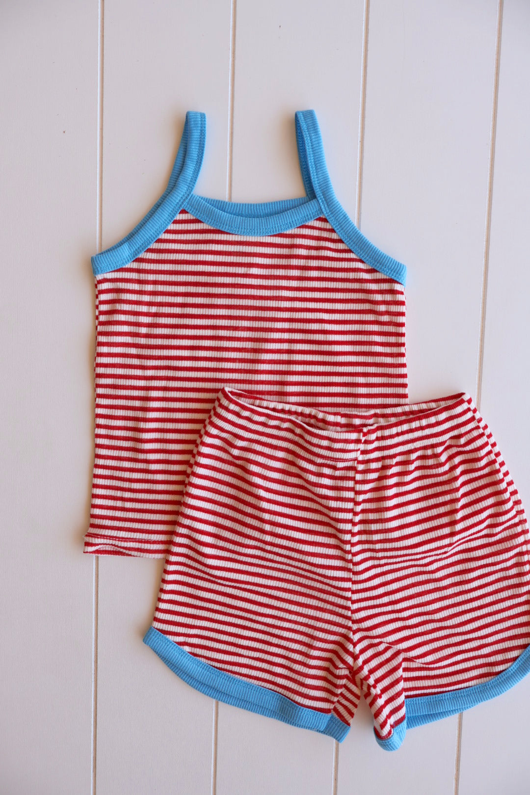 Stripe Tank Set