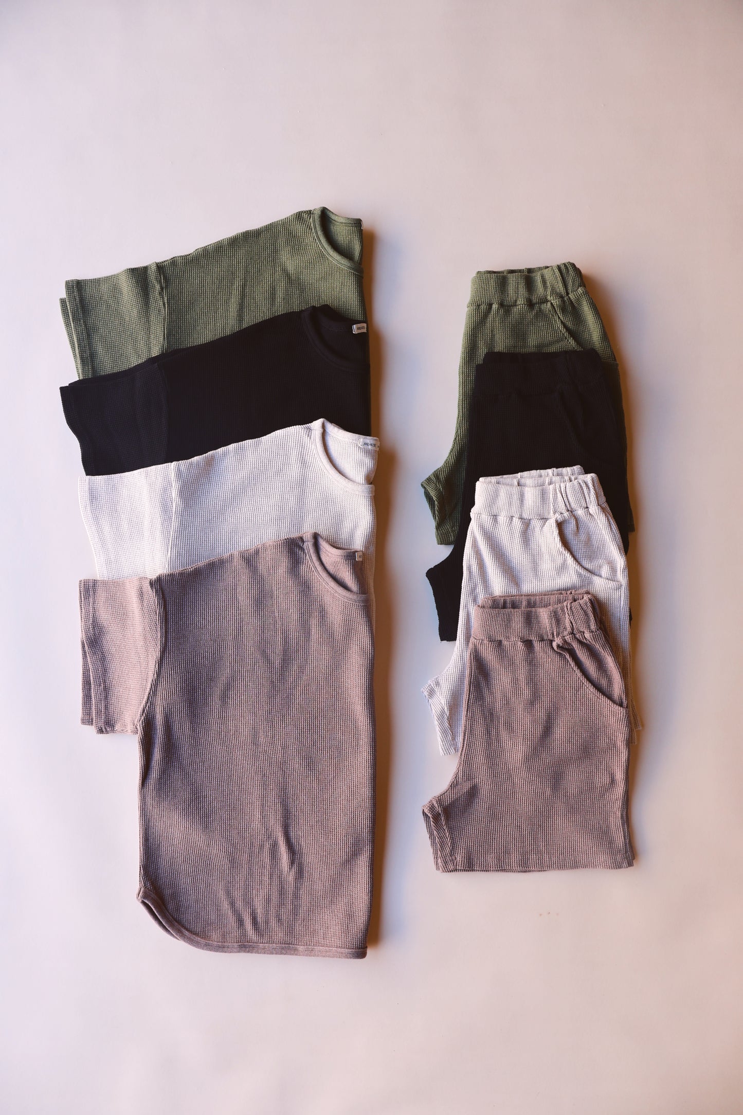 Mama Waffle Short Set