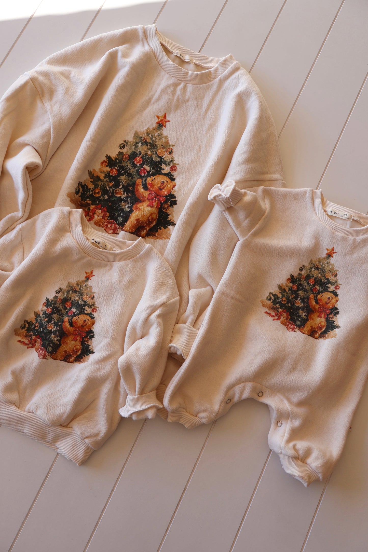 Christmas Bear Crew Neck / Jumpsuit