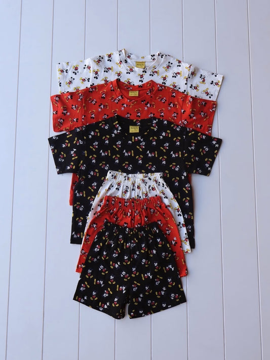 Mickey Printed Short Set