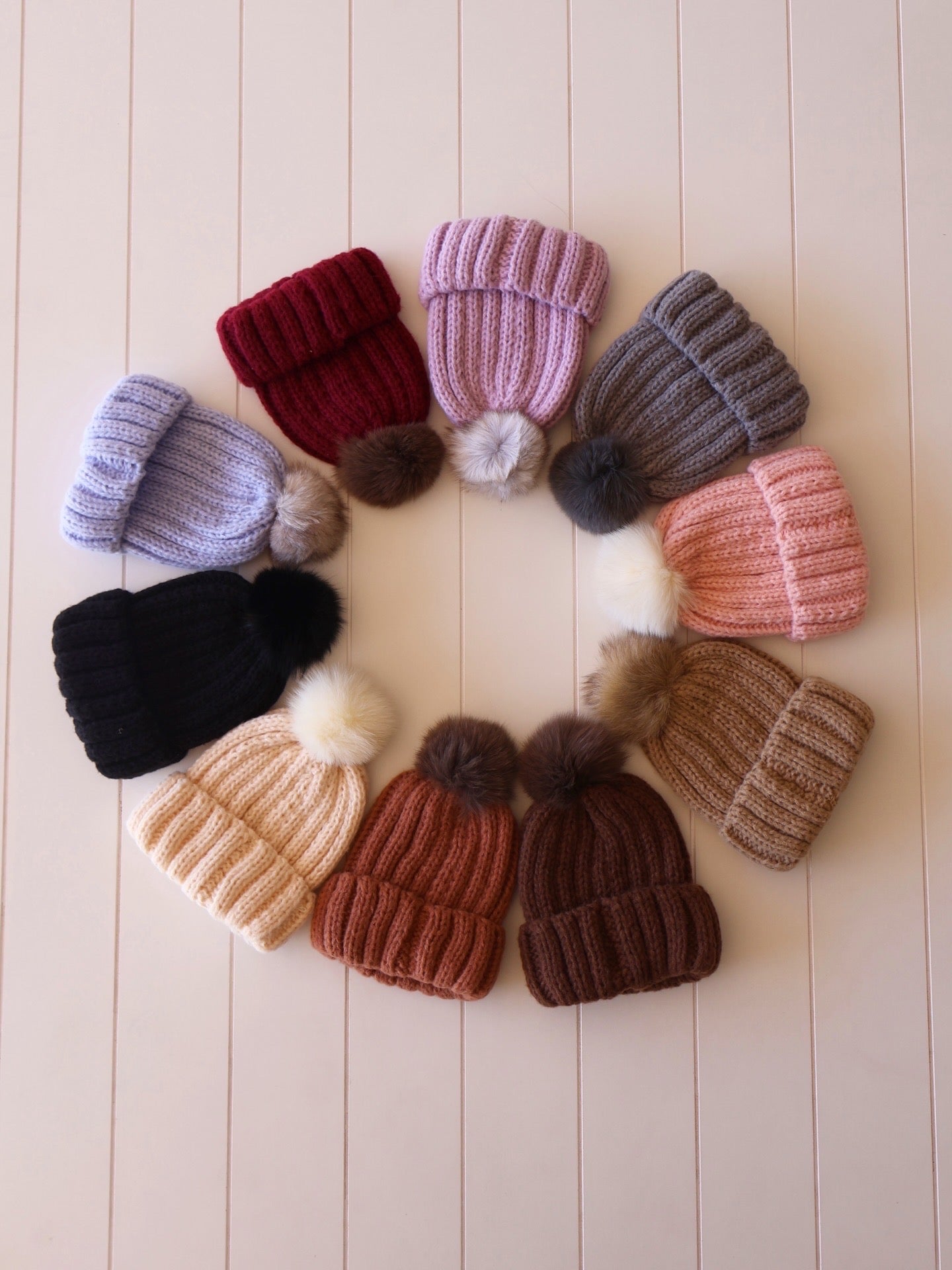 Pom Pom Beanie
