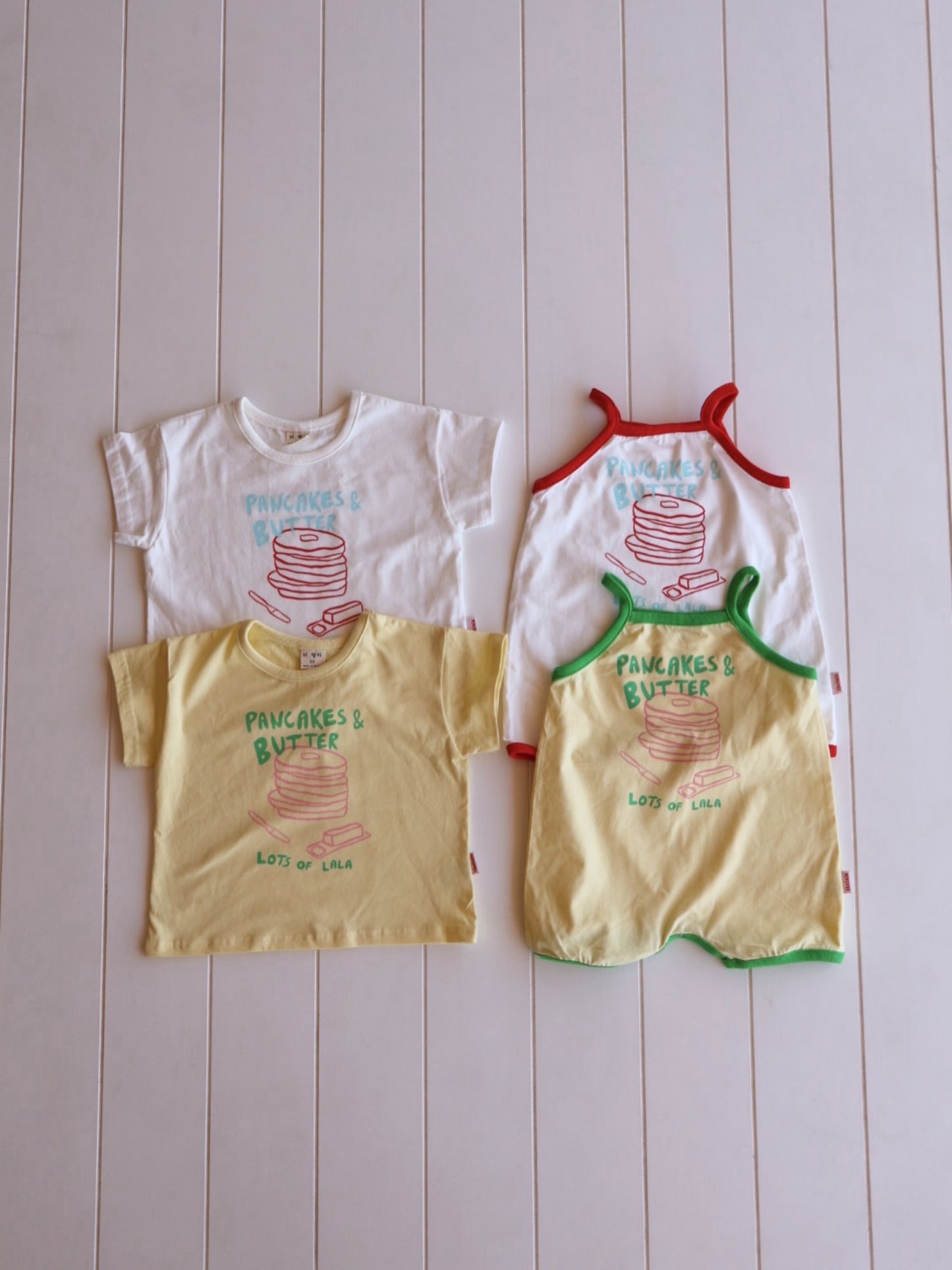 Pancakes & Butter Tee/Romper