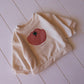 Tomato Ribbed Crew Neck