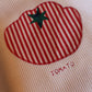 Tomato Ribbed Crew Neck
