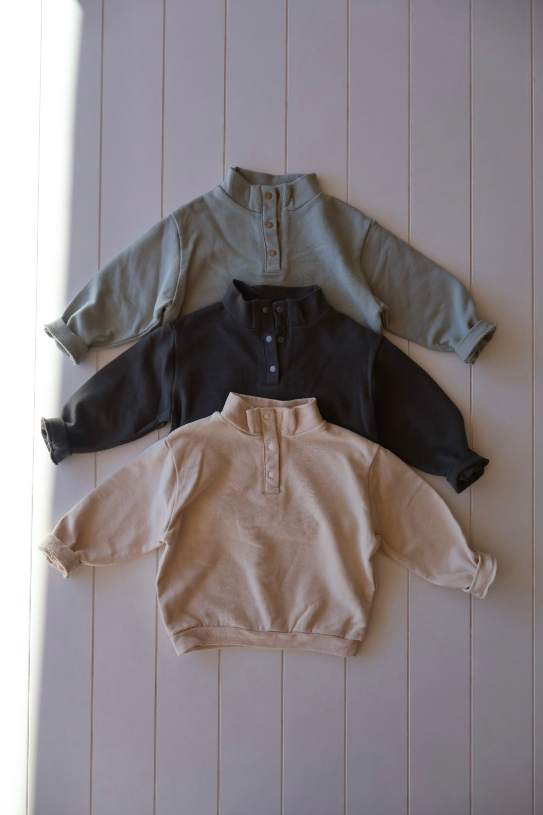 Neutral Mock Neck Sweater