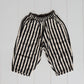 Black Stripe Pants