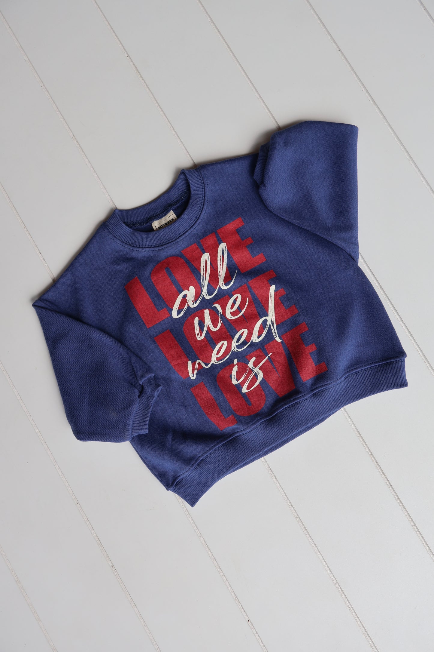 All We Need Is Love Crew Neck