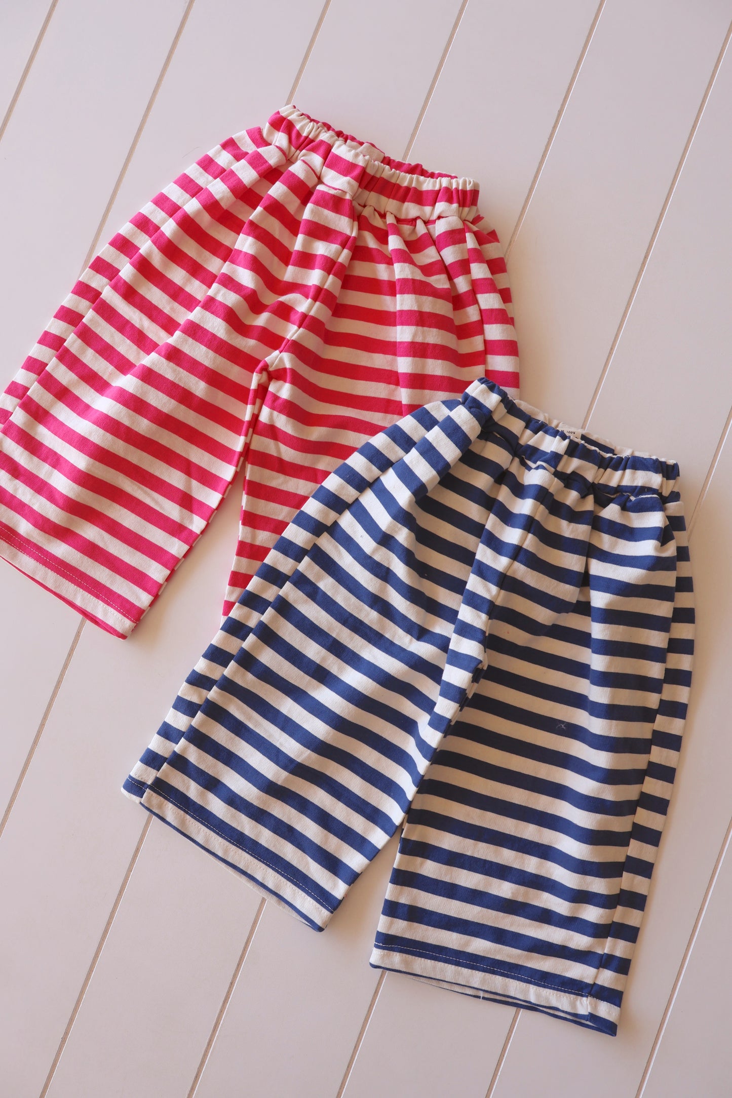 Stripe Cotton Pants