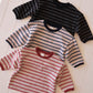 Red/Navy/Black Stripe