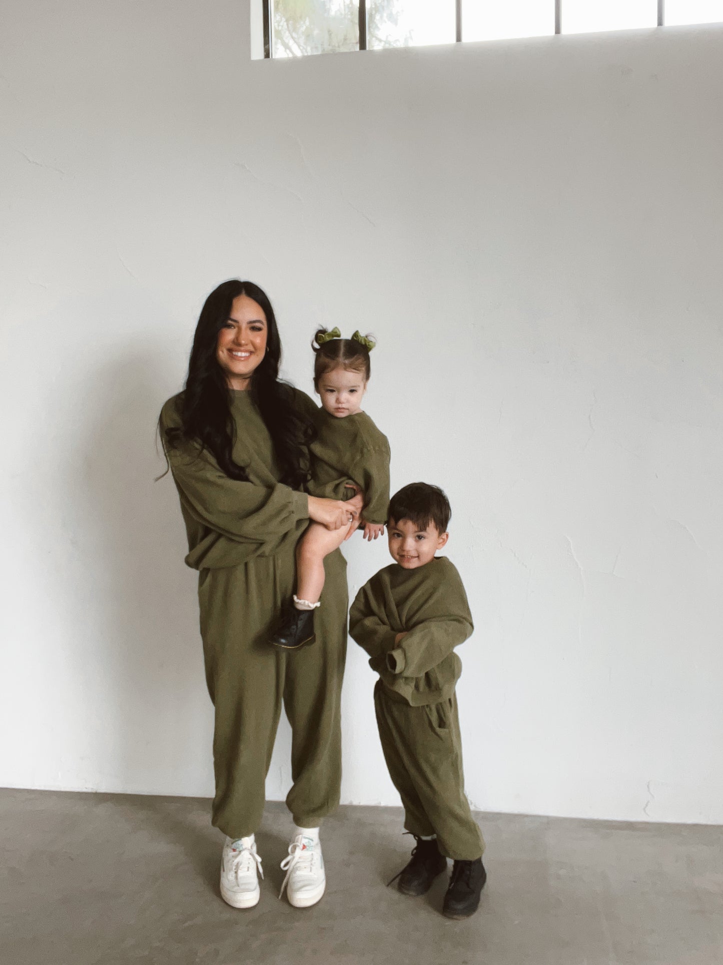 Kids Waffle Flare Two Piece Set