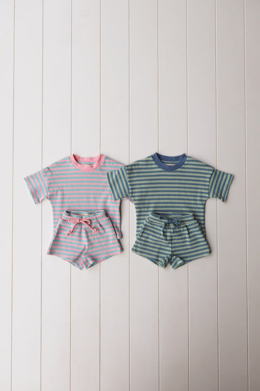 Cotton Candy Two Piece Short Set