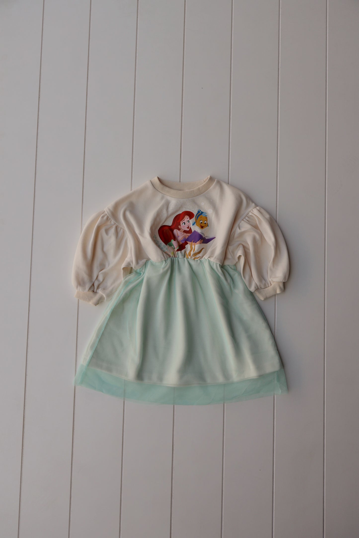 Ariel and Rapunzel Princess Dress