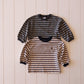 Grey & Navy Stripe