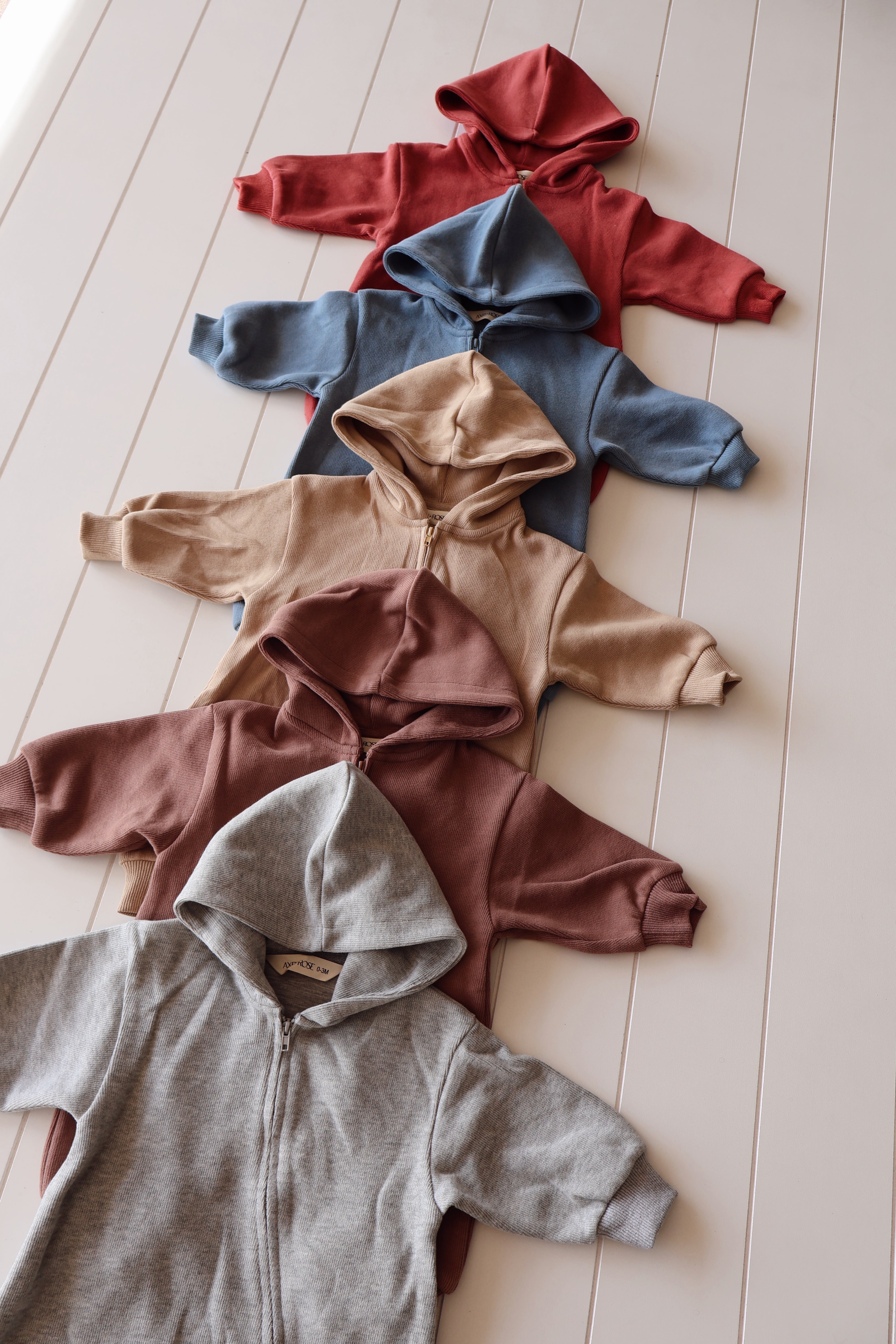 Zip Up Hooded Jumpsuit – Axel and Rose