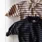 Collared Stripe Sweatshirt