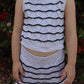 Tie Sleeve Knit Girls Two Piece Set