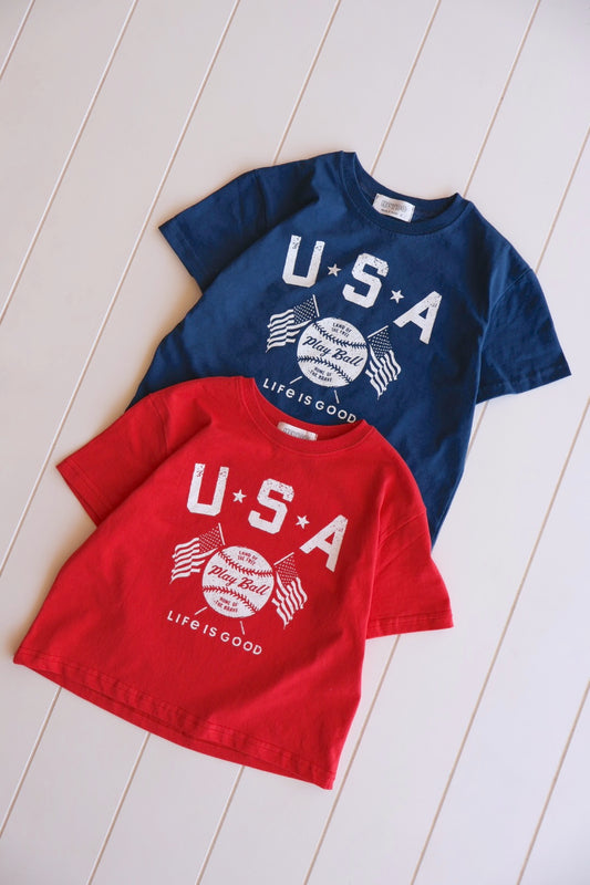 USA Baseball Tee