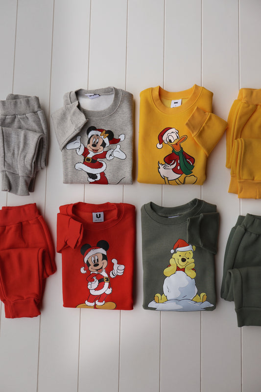 Disney Christmas Sweat Set