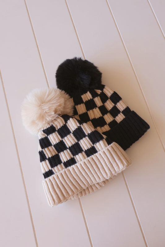 Checker Beanie