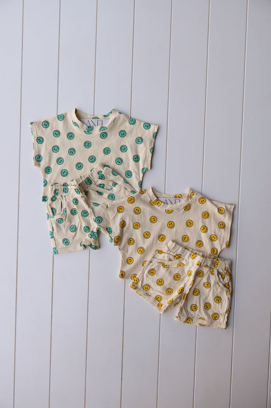 Smiley Face Set / Jumpsuit