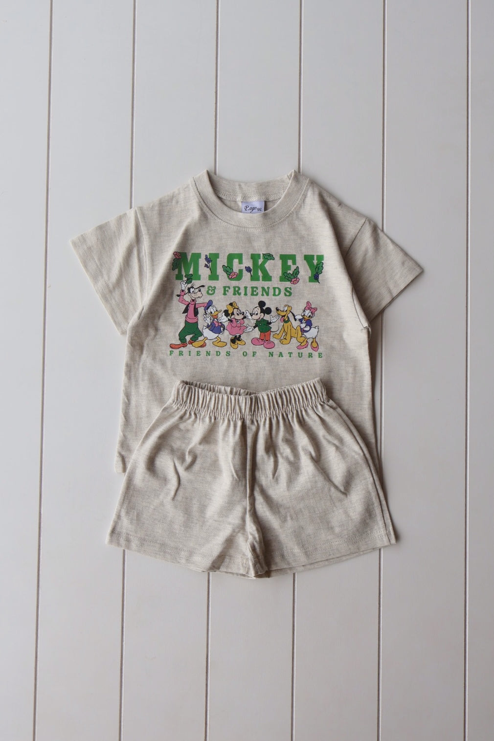 Mickey And Friends Short Set