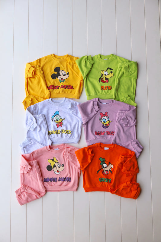 Disney and Friends Fall Sweat Set
