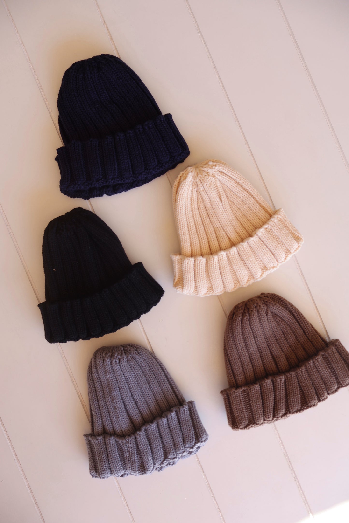 Rib-Knit Beanie