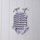 Spring Knit Ruffle Onesie