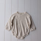 Speckle Waffle Bubble Onesie
