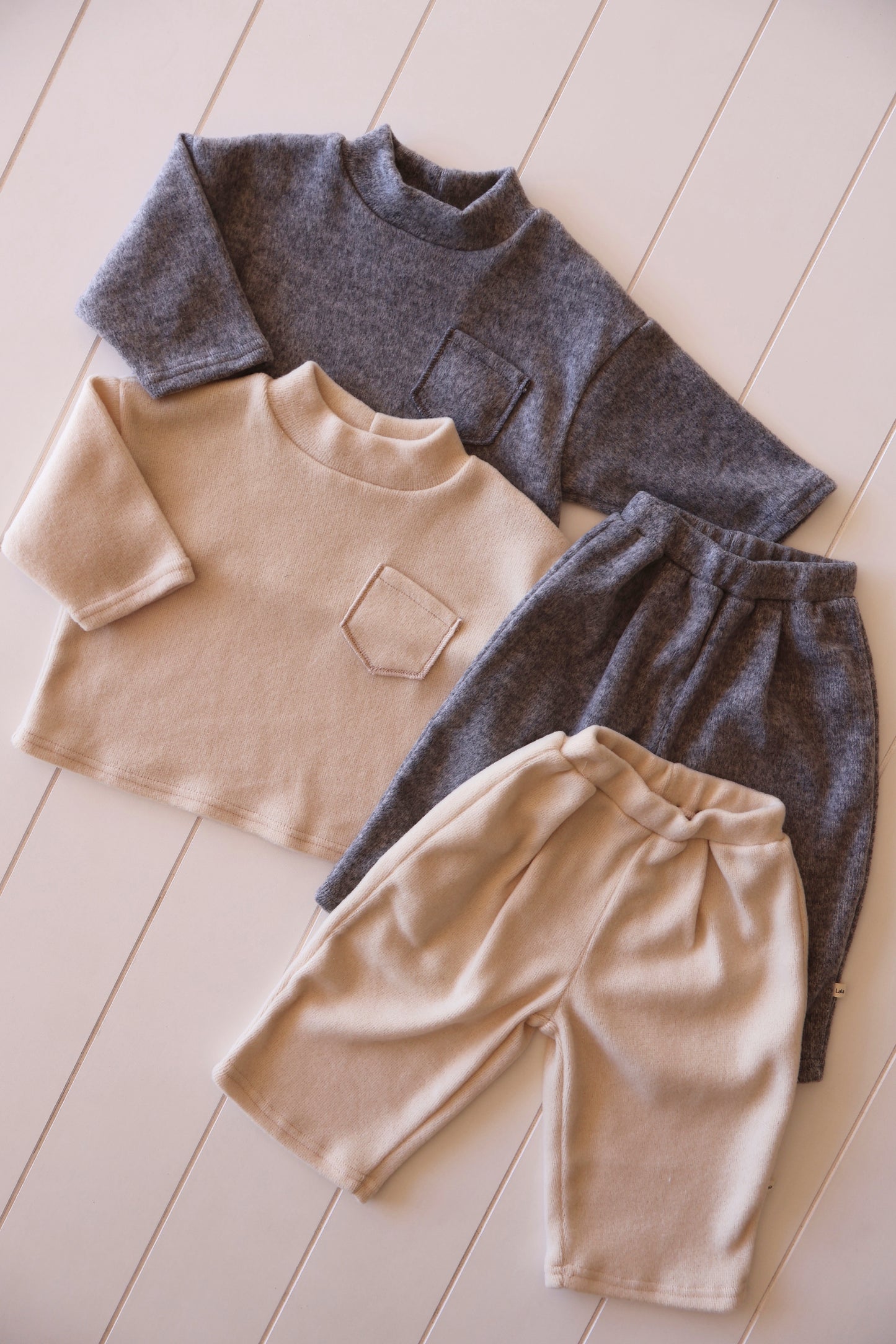 Cozy Mock Neck Set