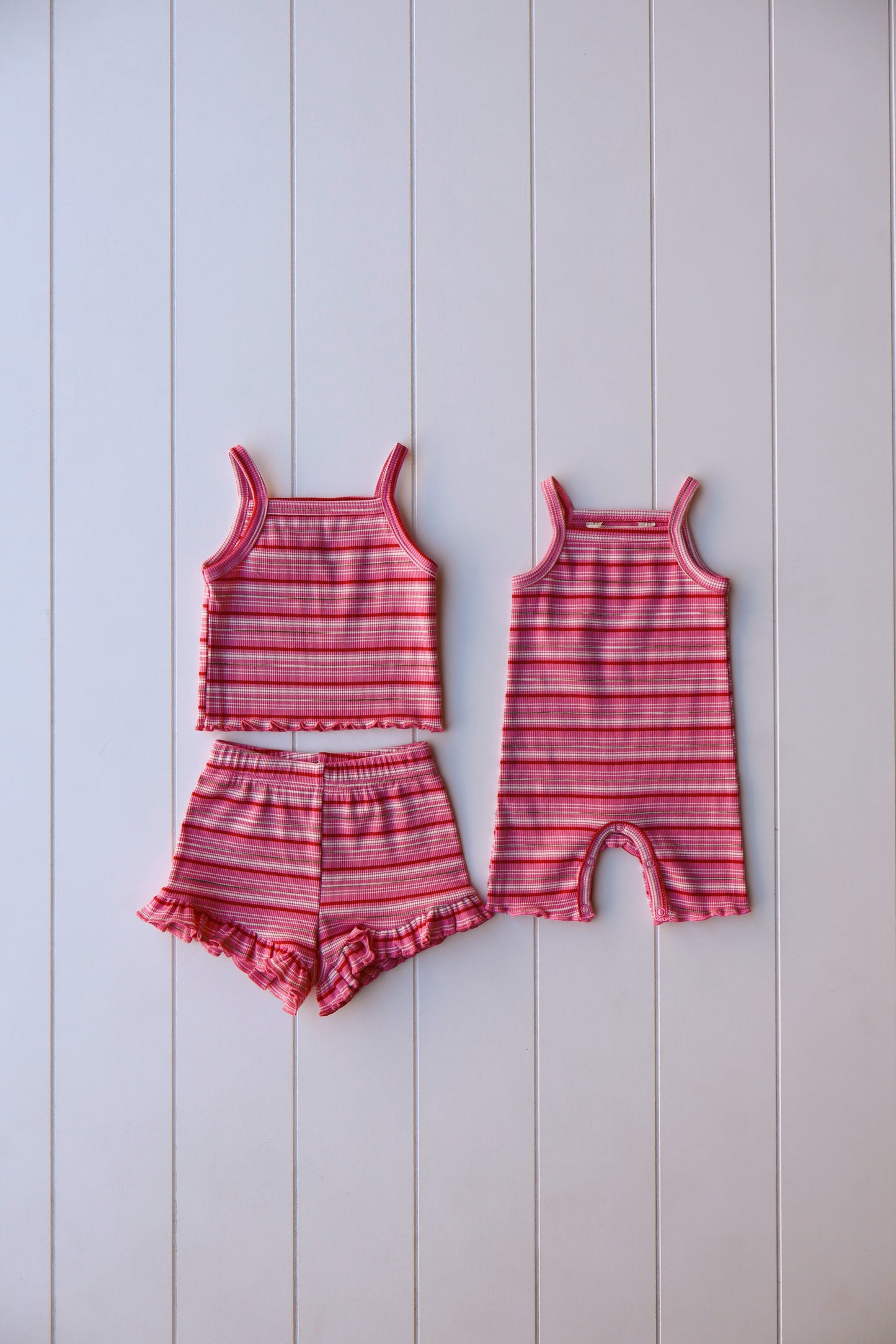 Stripe Tank Summer Sets