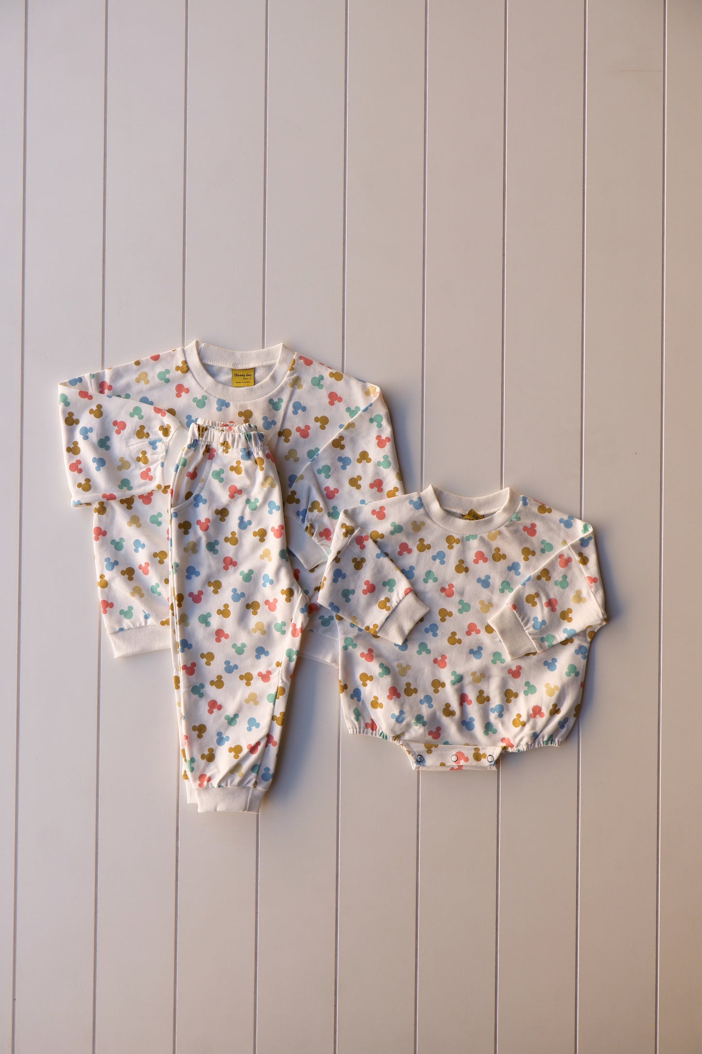 Mickey Detail Set/Onesie