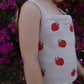 Spring Knit Strawberry Two Piece Set