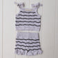 Tie Sleeve Knit Girls Two Piece Set